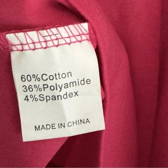 SARIN MATHEWS Hot Pink Off Shoulder Fit & Flare High Low Hemline Dress Size XXL - Picture 5 of 7